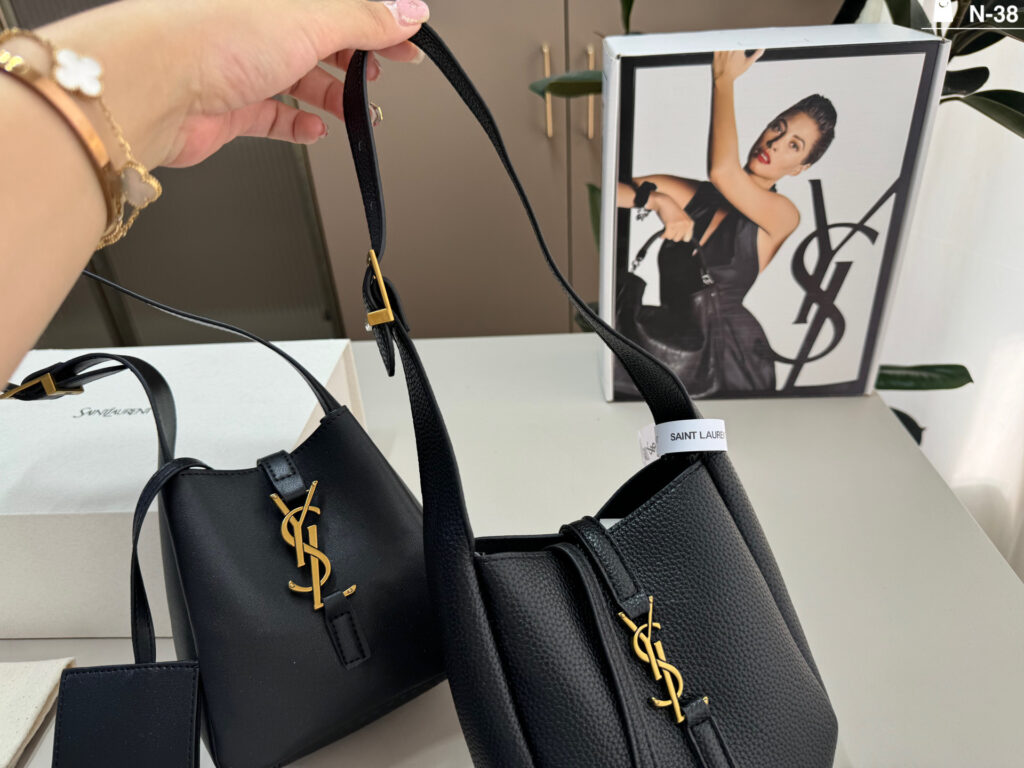 Saint Laurent YSL Mini Hobo Bucket Bag