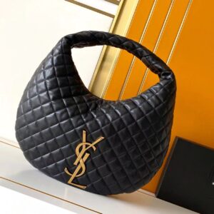 ICARE Baby Nappa Lambskin Bag – Oversized Crescent Shoulder Bag