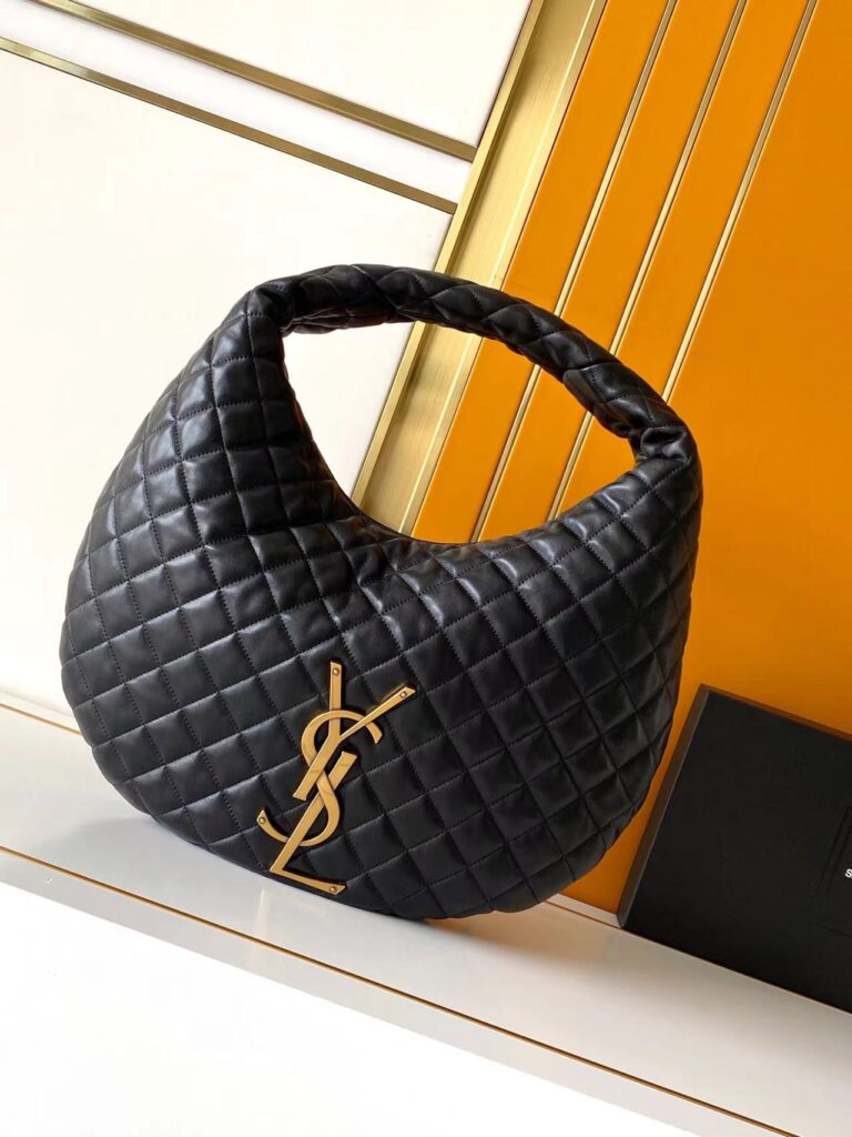 ICARE Baby Nappa Lambskin Bag – Oversized Crescent Shoulder Bag