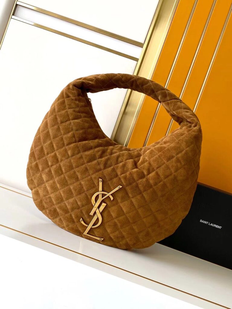 ICARE Baby Nappa Lambskin Bag – Oversized Crescent Shoulder Bag