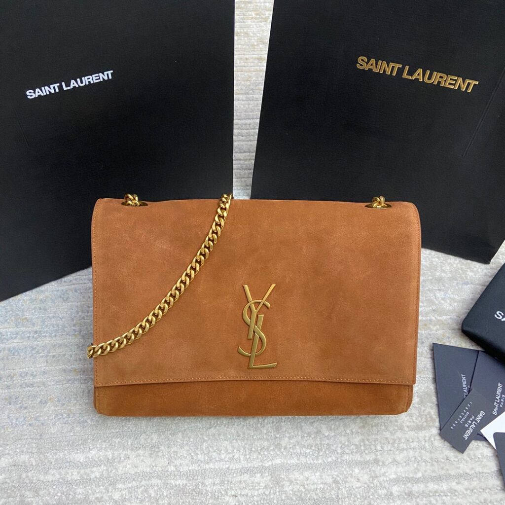 Brown Chain Shoulder Bag