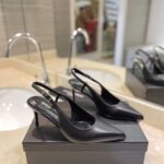 Women's Leather High Heel Sandals – 8.5cm Designer Heels