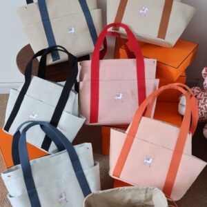 Hermès Animaux Nattes Diaper Bag