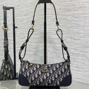 Blue Pattern Mini Shoulder Bag USA