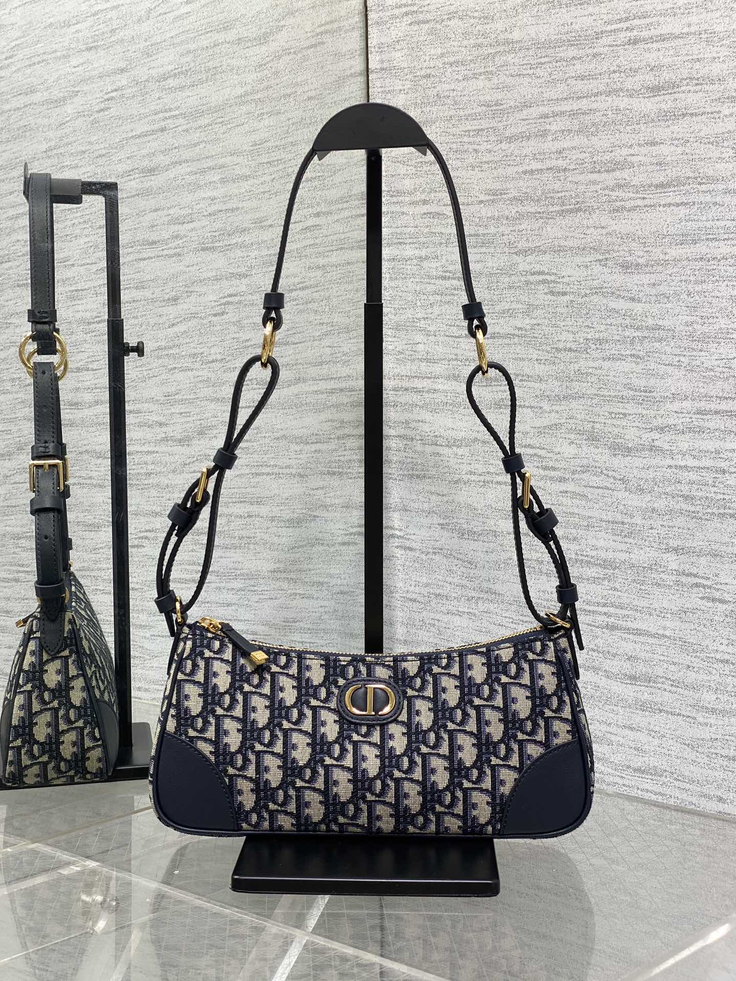 Blue Pattern Mini Shoulder Bag USA