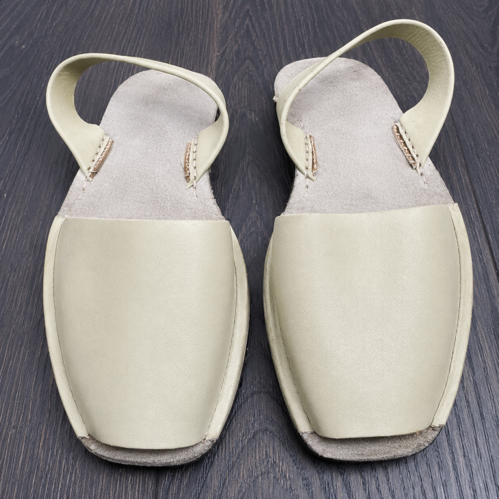 Men's Handmade Leather Avarca Sandals – Minimalist Comfort Slip-On Shoes