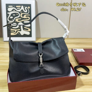 Black Flap Shoulder Bag