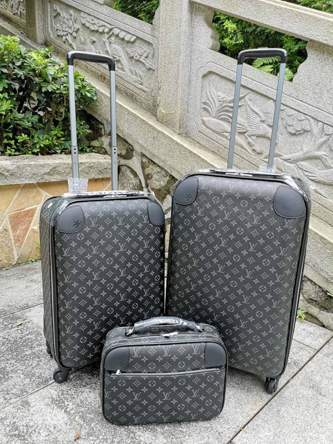 Luxury-Inspired Rolling Travel Bag