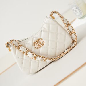 Luxury Leather Hobo Shoulder Bag USA