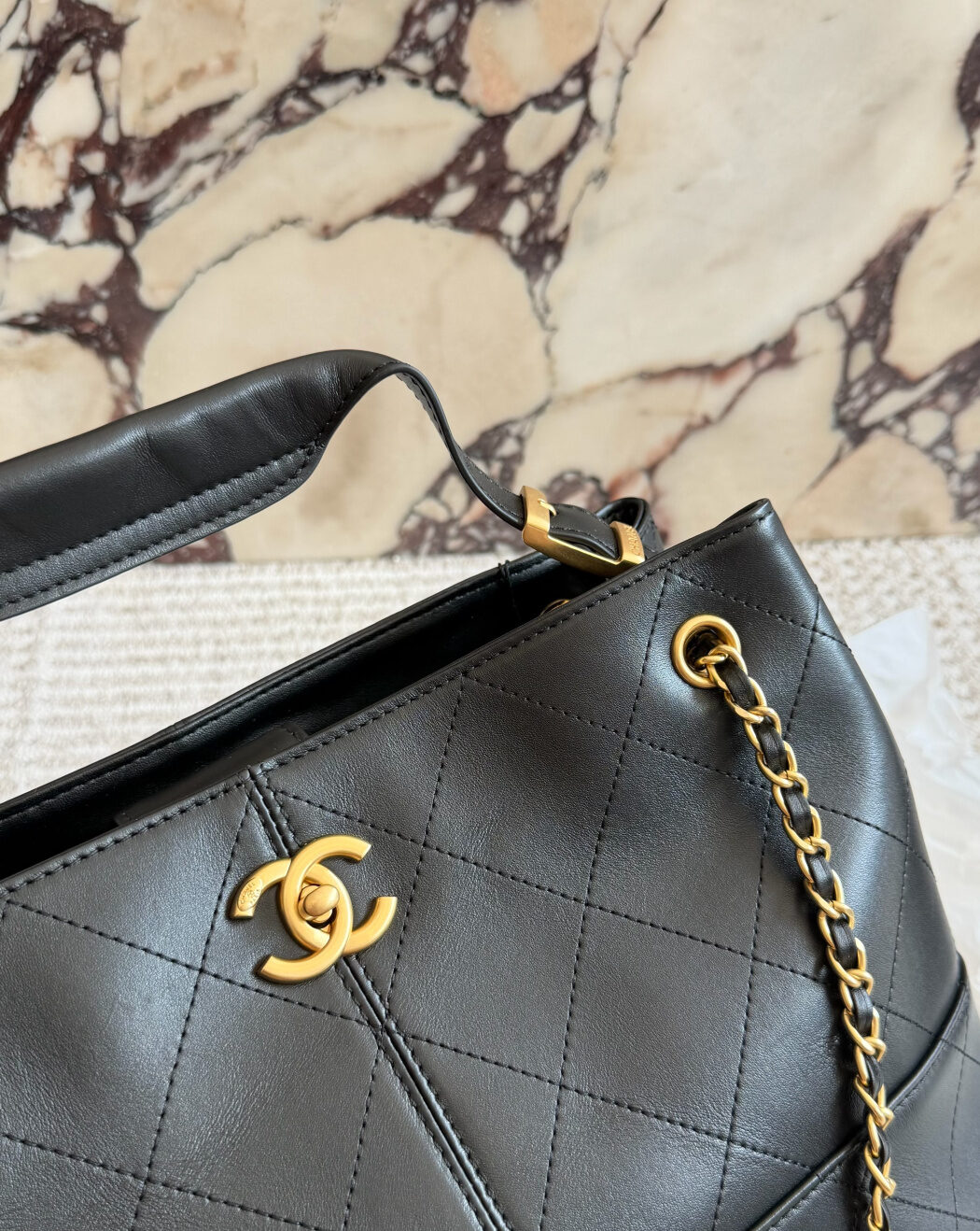 Mini Quilted Leather Crossbody Bag USA