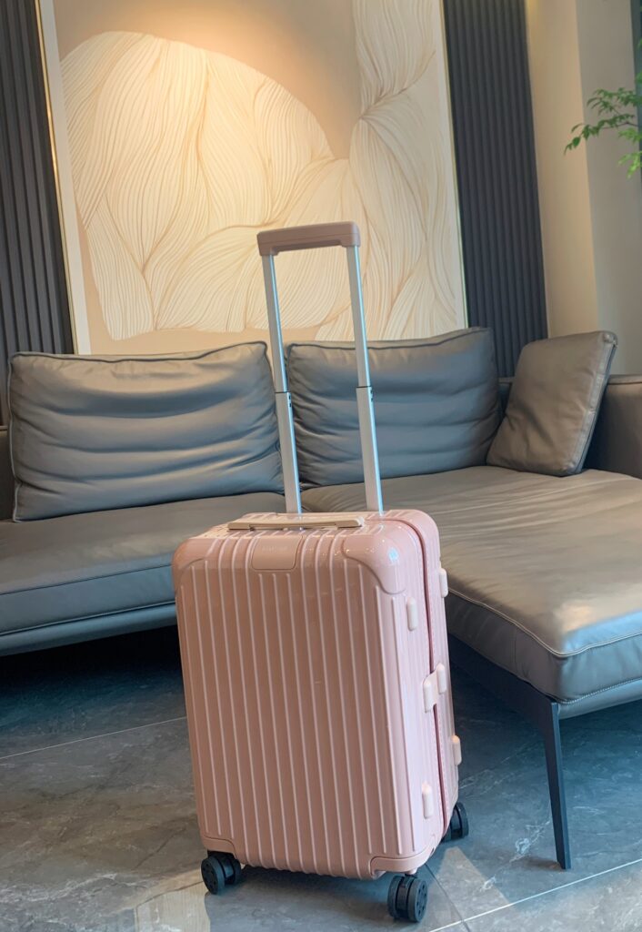 Desert Rose Pink Travel Luggage