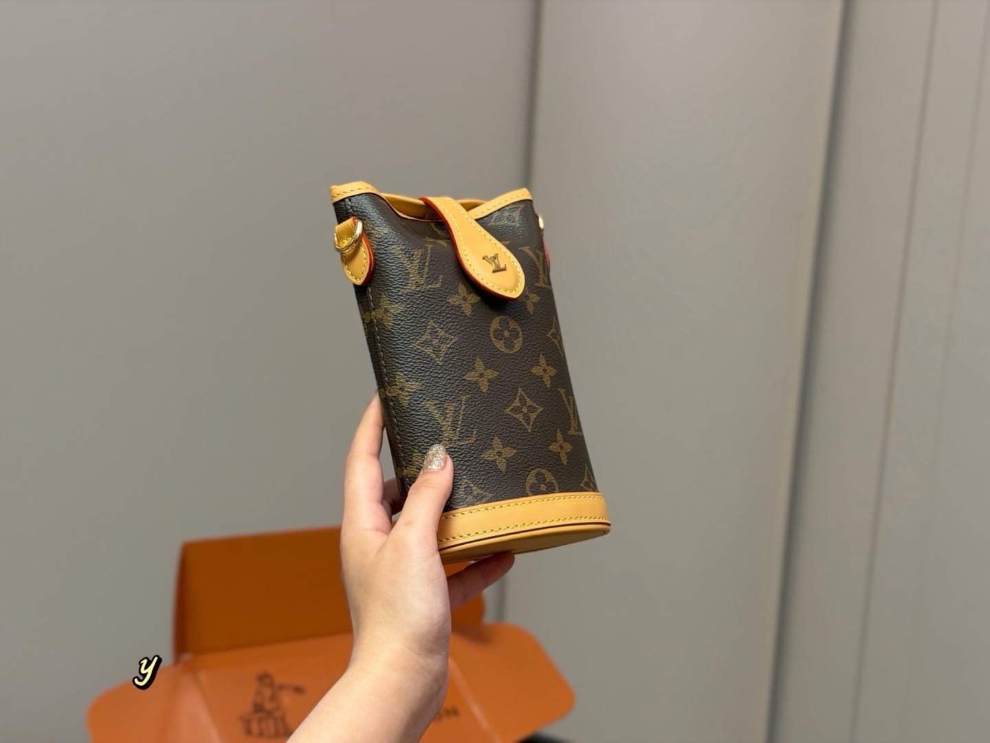 Mini Fries Shaped Shoulder Bag