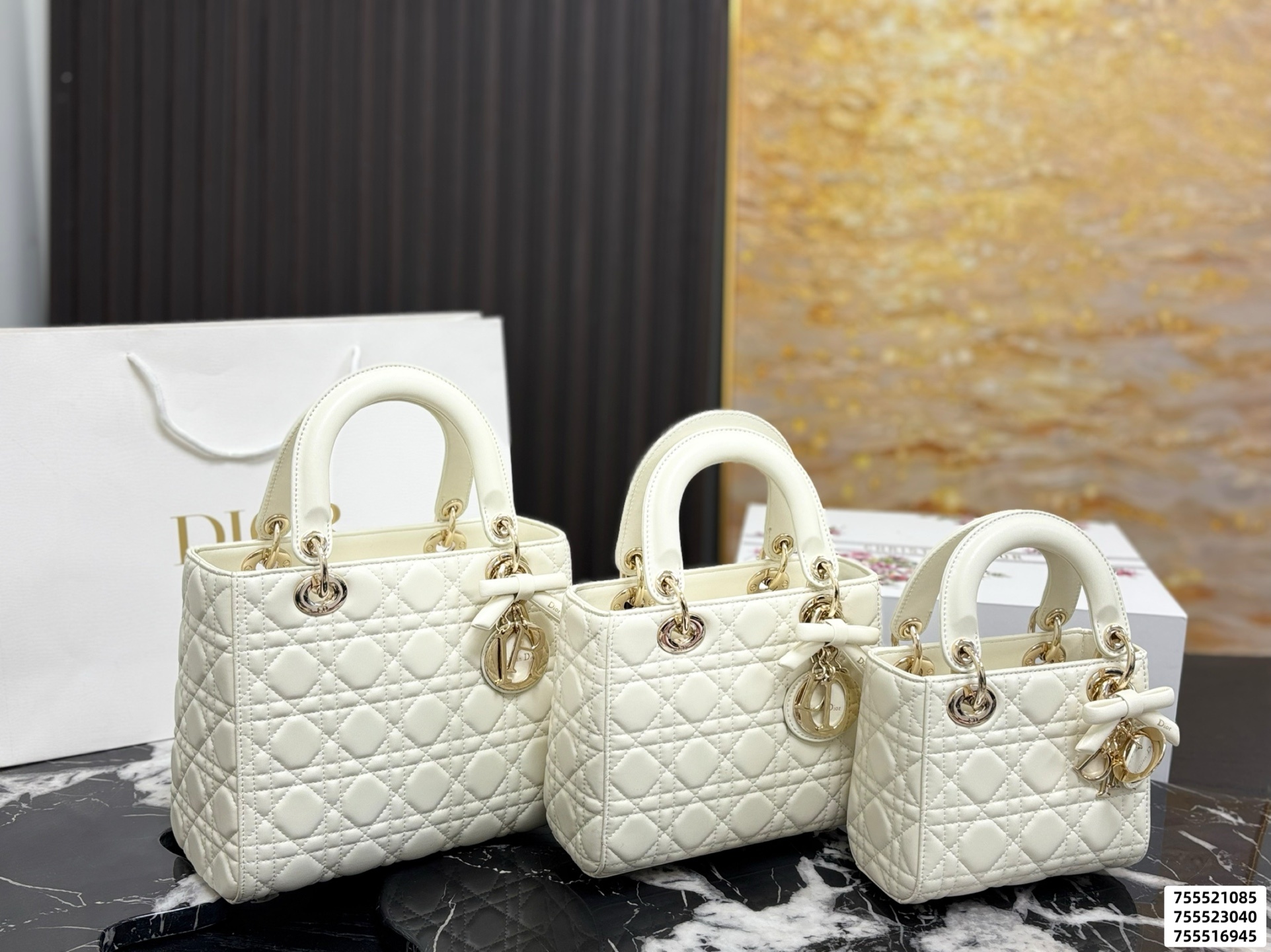 premium quilted handbag