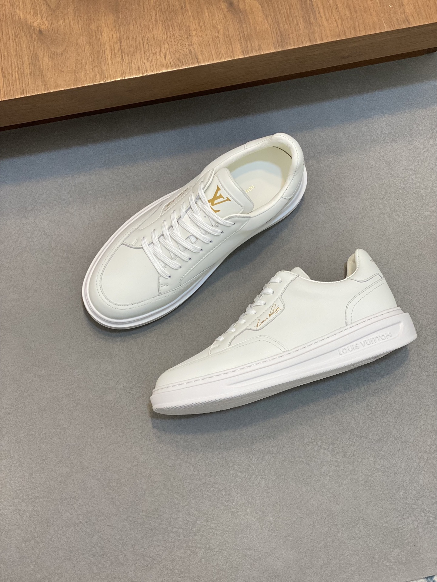 Minimal Leather Sneakers
