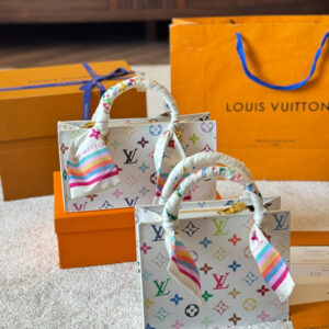 Rep LV Leather Handbag