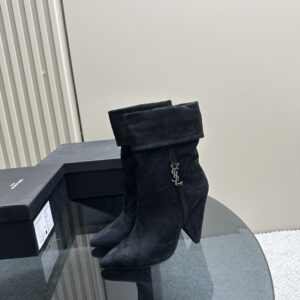 Women’s Side-Zip Ankle Leather Boots USA