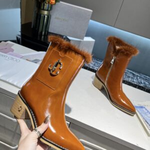 pointed toe ankle leather boots women USA