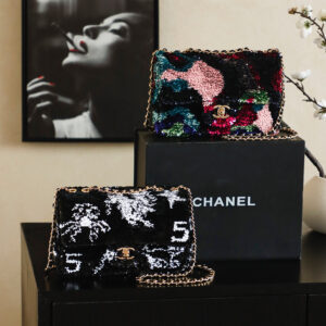 CC Leather Flap Bag