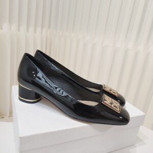 DR Leather Ankle-Tie Pumps USA
