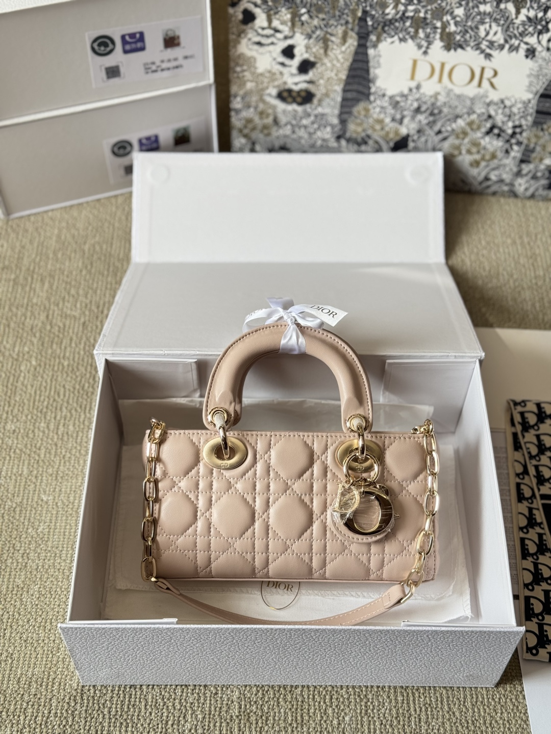 Lady D joy powder pink bag